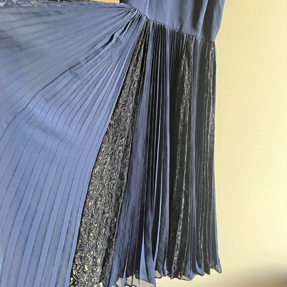 New Rebecca Taylor Sleeveless Pleated Embellished - Picture 7 of 12